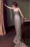Perry, Lilla Calbot Lady in an Evening Dress oil painting on canvas